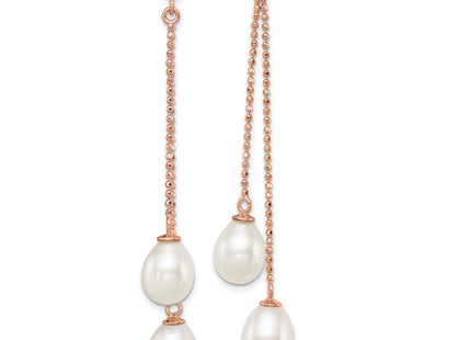 Sterling Silver Earrings Style QER12777 - Classique Jewelry Inc.