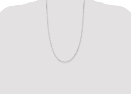 Sterling Silver Beveled Curb Chain (Style QFB060-26)