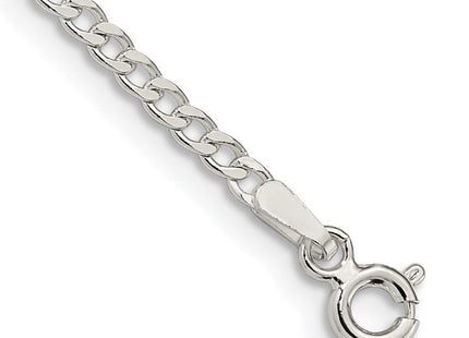 Sterling Silver Beveled Curb Chain (Style QFB060-8)