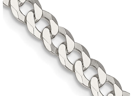 Sterling silver curb link chain