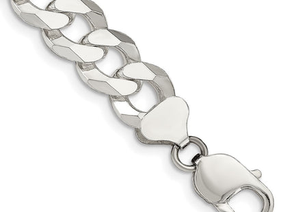 Sterling Silver Beveled Curb Chain (Style QFB300-8)