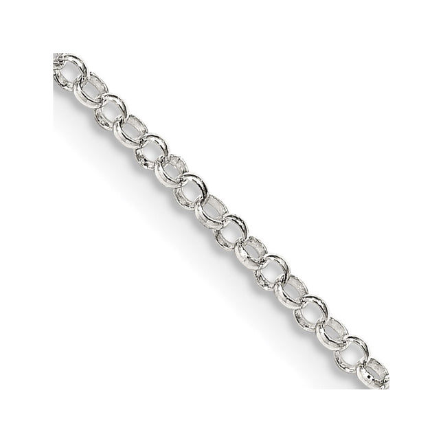Sterling silver anklet