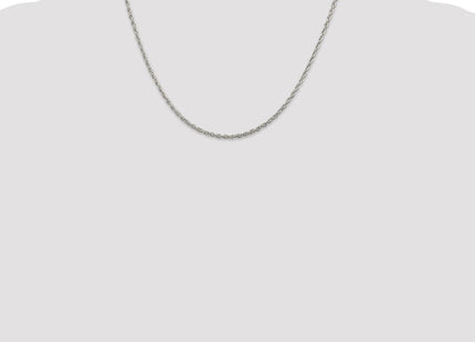 Sterling Silver Loose Rope Chain (Style QFC100-18)
