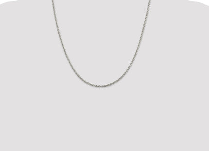 Sterling Silver Loose Rope Chain (Style QFC100-20)