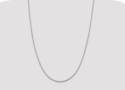Sterling Silver Loose Rope Chain (Style QFC100-24)