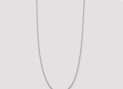 Sterling Silver Loose Rope Chain (Style QFC100-30)