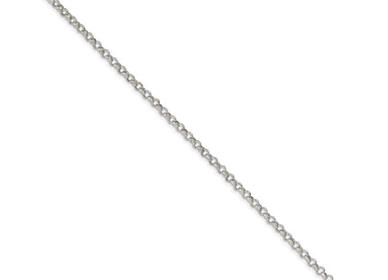 Sterling silver chain, additional view
