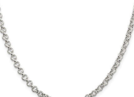 Sterling silver chain, alternate view