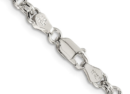 Sterling silver chain, another view