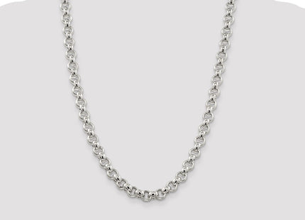 Sterling silver chain, further view