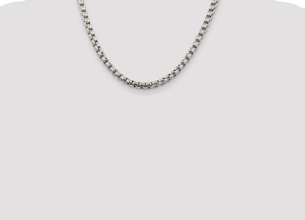 Sterling silver box link chain