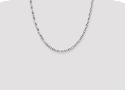 Sterling Silver Polished Curb Chain