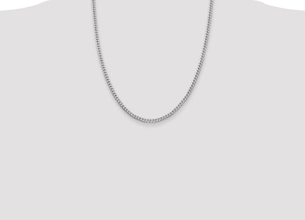 Sterling silver curb link chain