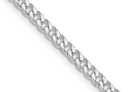 Sterling silver curb link chain
