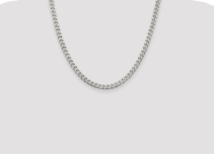 Sterling Silver Polished Curb Chain