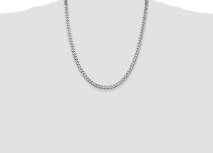 Sterling Silver Polished Curb Chain