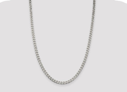 Sterling Silver Polished Curb Chain