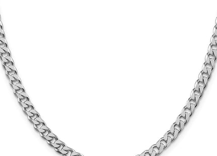 Sterling silver curb link chain, alternate view