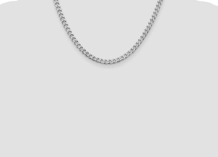 Sterling silver curb link chain