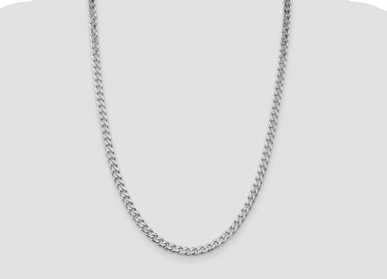 Sterling silver curb link chain, additional view