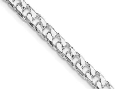 Sterling silver curb link chain