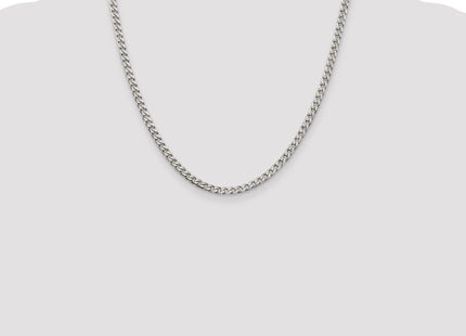 Sterling Silver Polished Curb Chain