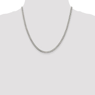 Sterling Silver Polished Curb Chain