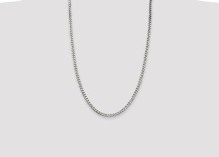 Sterling Silver Polished Curb Chain