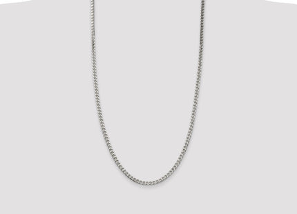 Sterling Silver Polished Curb Chain