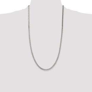 Sterling Silver Polished Curb Chain