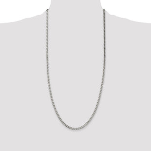 Sterling Silver Polished Curb Chain
