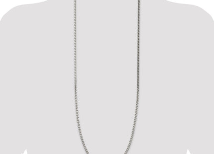 Sterling Silver Polished Curb Chain