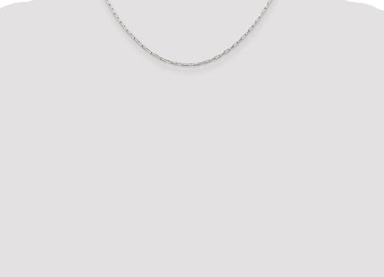 Sterling Silver Elongated Open Link Chain (Style QFC156-16)