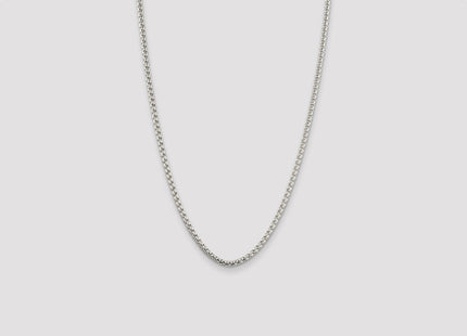 Sterling silver box link chain