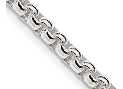 Sterling silver box link chain
