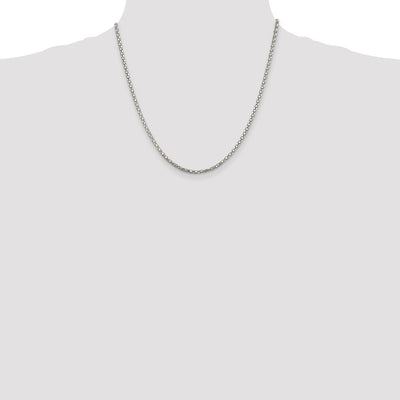 Sterling Silver Popcorn Chain
