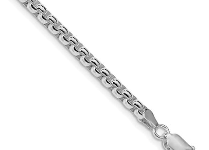 Sterling silver box link chain