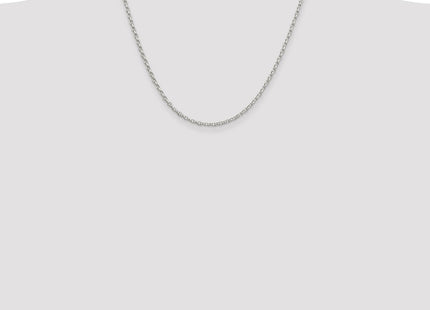 Sterling Silver Oval Fancy Rolo Bracelet
