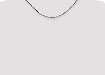 Sterling silver wheat link chain