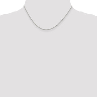 Sterling Silver Loose Rope Chain (Style QFC207-16)