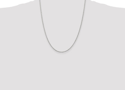 Sterling Silver Loose Rope Chain (Style QFC207-22)
