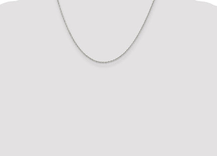 Sterling silver rope link chain