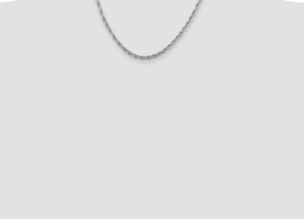 Sterling Silver Loose Rope Chain (Style QFC208-18)