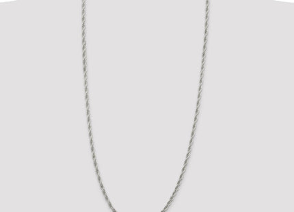 Sterling Silver Loose Rope Chain (Style QFC208-30)