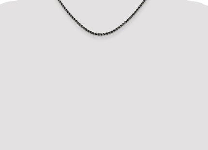 Sterling silver rope link chain
