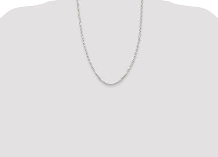 Sterling silver box link chain