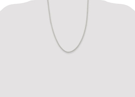 Sterling silver box link chain