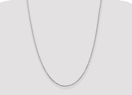 Sterling Silver Flat Rope Chain (Style QFC23-24)