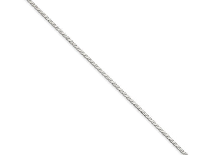 Sterling Silver Flat Rope Bracelet