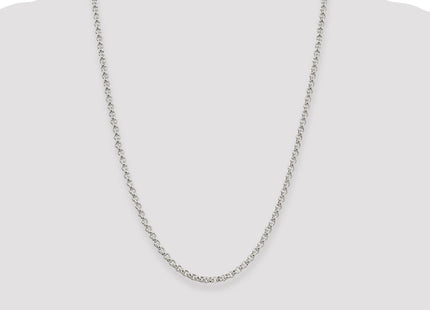 Sterling Silver Square Spiga Chain (Style QFC32-24)